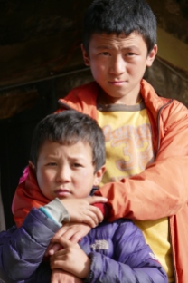 Sherpa brothers at Lukla